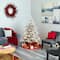 5ft. Pre-Lit West Virginia Spruce Artificial Christmas Tree, Clear LED Lights